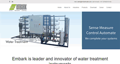 Desktop Screenshot of embarkwater.com