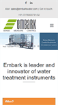 Mobile Screenshot of embarkwater.com